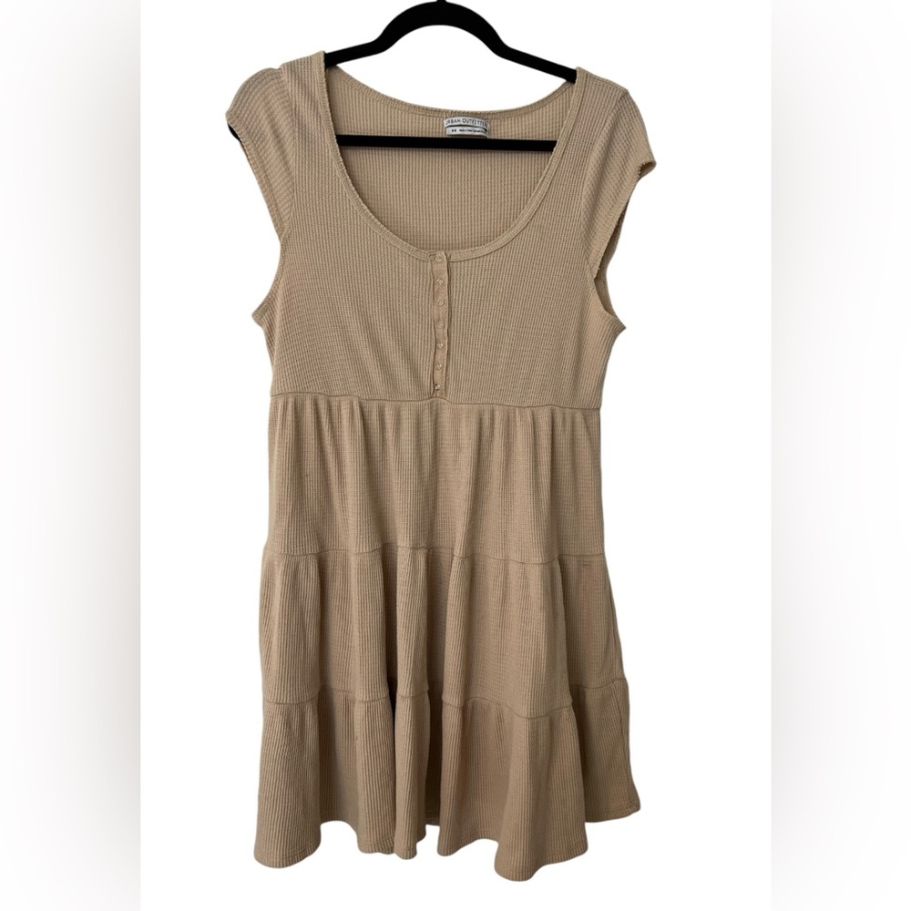 Urban Outfitters Midi Dress Sz M Tiered Prairie Boho